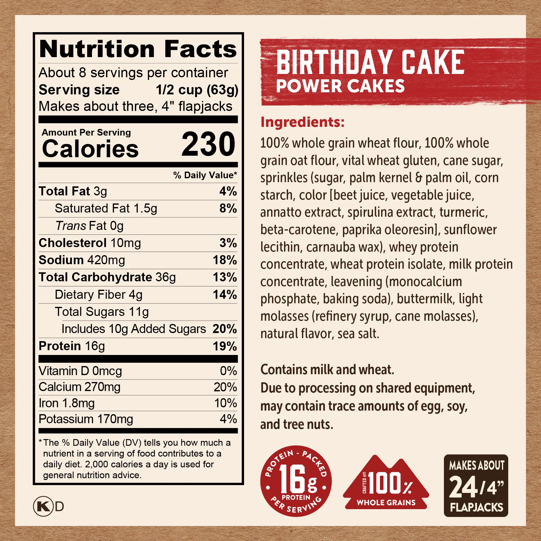 Birthday Cake Power Cakes - Image 5