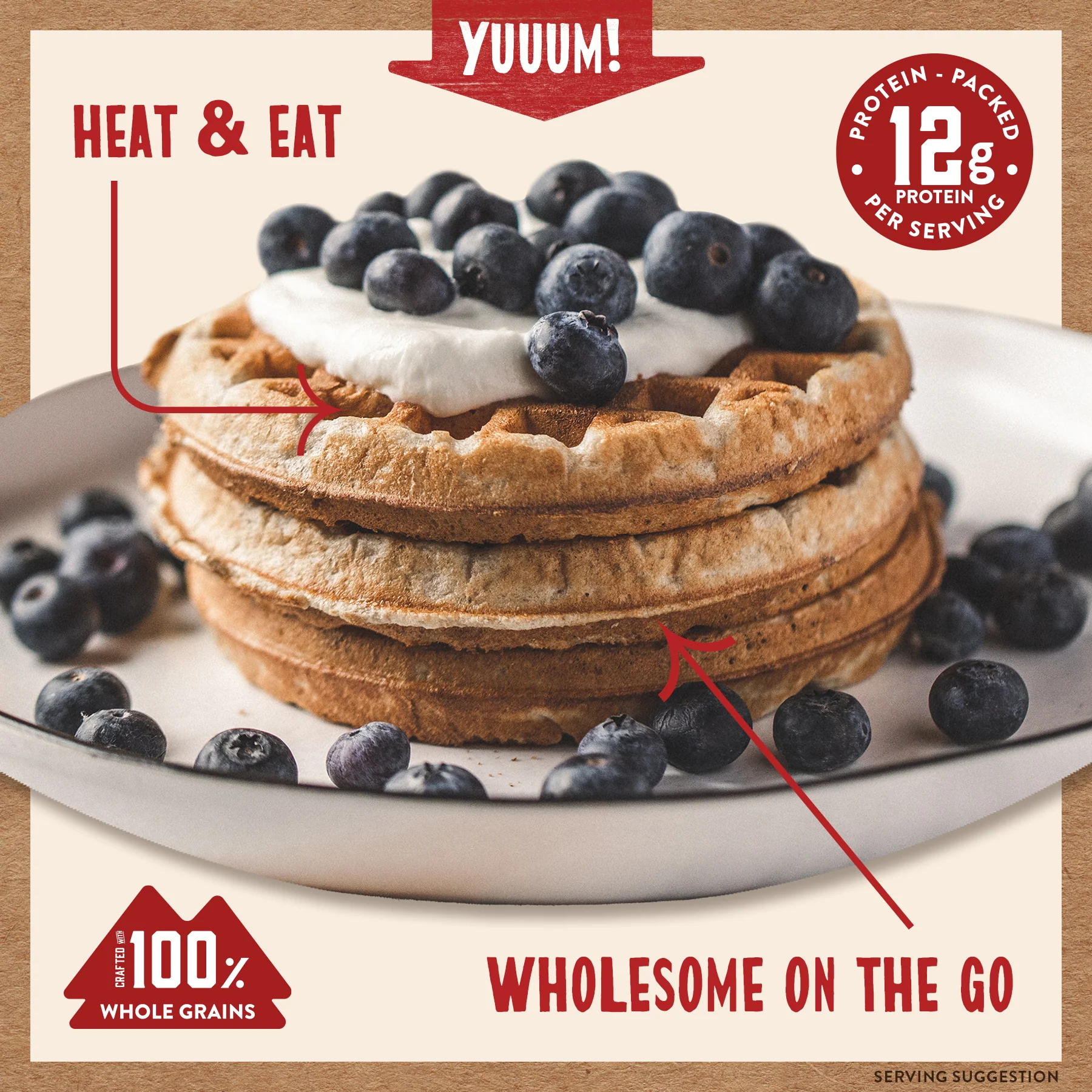 Blueberry Power Waffles - Image 3