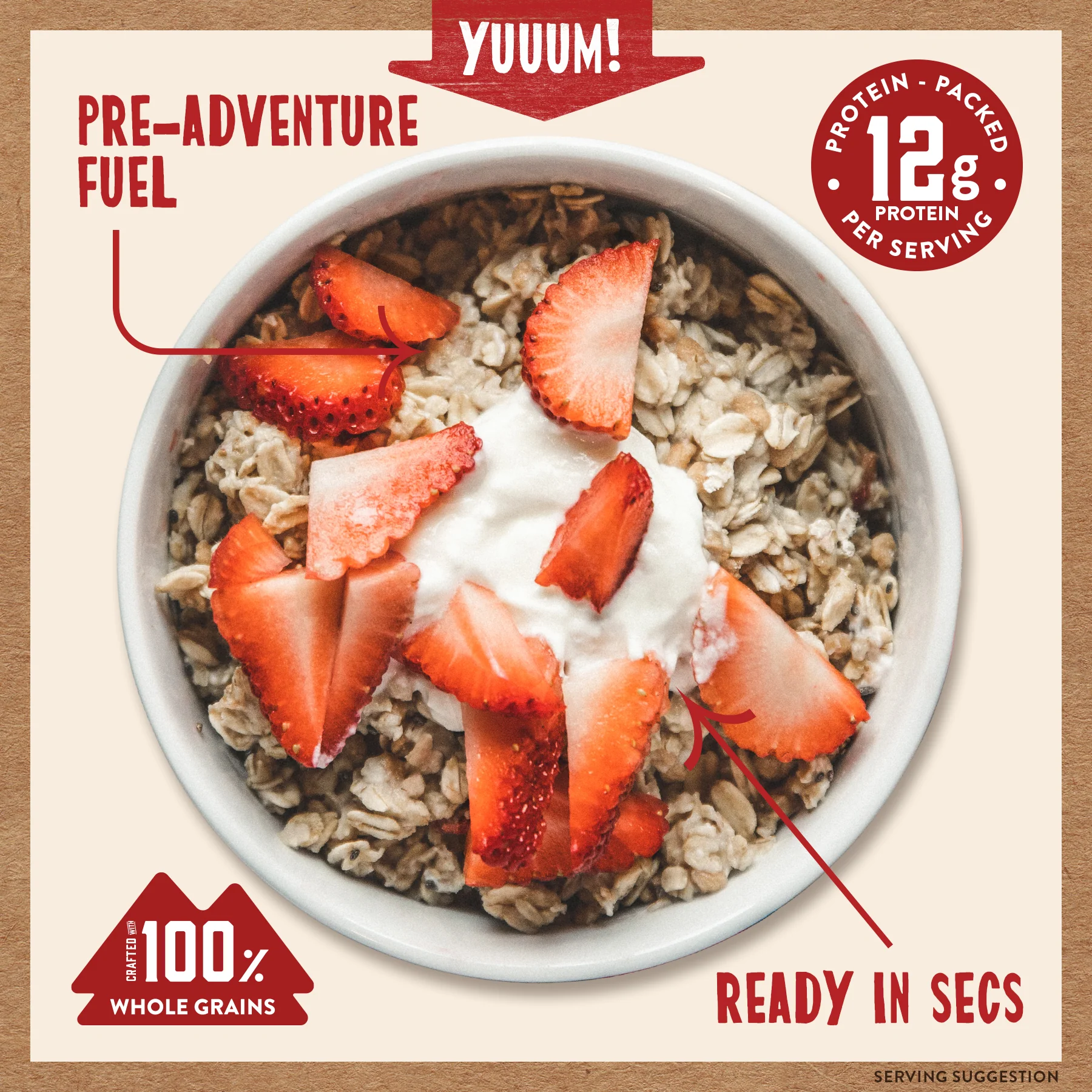 Strawberries & Cream Oatmeal Packets - Image 4